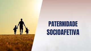 Paternidade socioafetiva [upl. by Huan18]