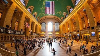 Walking Tour of Grand Central Terminal — New York City 【4K】🇺🇸 [upl. by Bucky795]