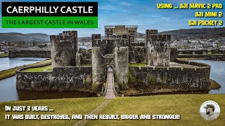 Caerphilly Castle  The Largest in Wales 2nd in Britain [upl. by Eciram254]