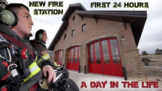 First 24 Hours in a New Fire Station  A Day in the Life [upl. by Acimahs]